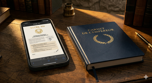 Bundle Stoïk — (E-book + Carnet de l'Empereur PDF)