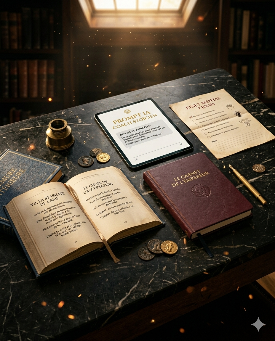 L’Armure Intérieure — Bundle Complet  (E-book + Carnet de l’Empereur PDF)